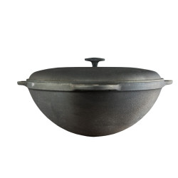 Cast iron pot-cauldron 12 l with cast iron lid K12L