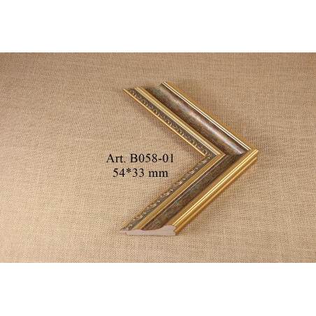 Wood profile B058-01