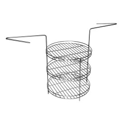 Grill 3-tier medium with ring GTM3R