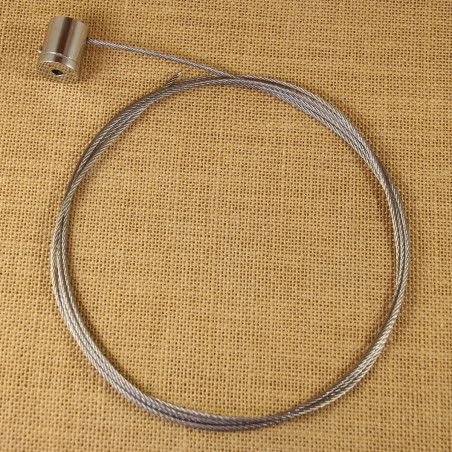 Solo hanger with steel cable 182cm C014182
